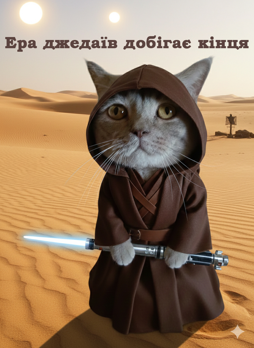 Ера джедаїв добігає кінця
